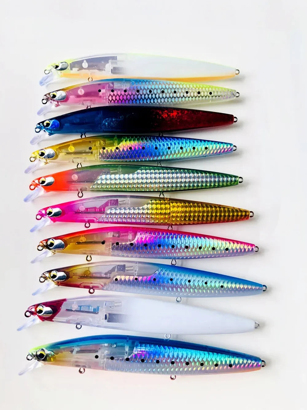 GREENSPIDER New UV 145mm/27g Floating Minnow Long Casting Hard Bait Flash Blade Wobbler Fishing Lure Sea Bass Lure