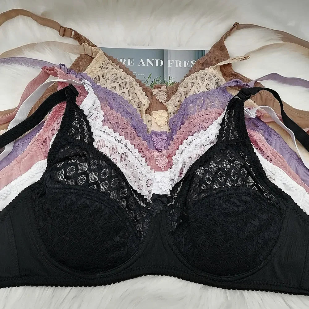 Comfortable Supportive Lace Bra C18