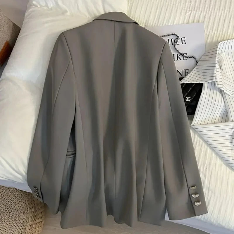 Women's Office Blazer - Stylish Korean Autumn Jacket