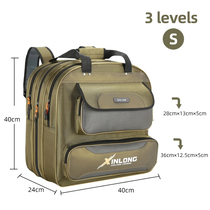 Túi Bảo Vệ Câu Cá Đa Năng - Ba Lô Dụng Cụ Dã Ngoại