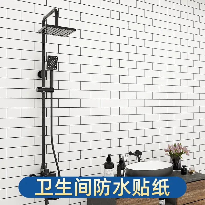 Giấy Dán Tường Chống Nước Vân Đá 80CM X 10M - Daisan Mart