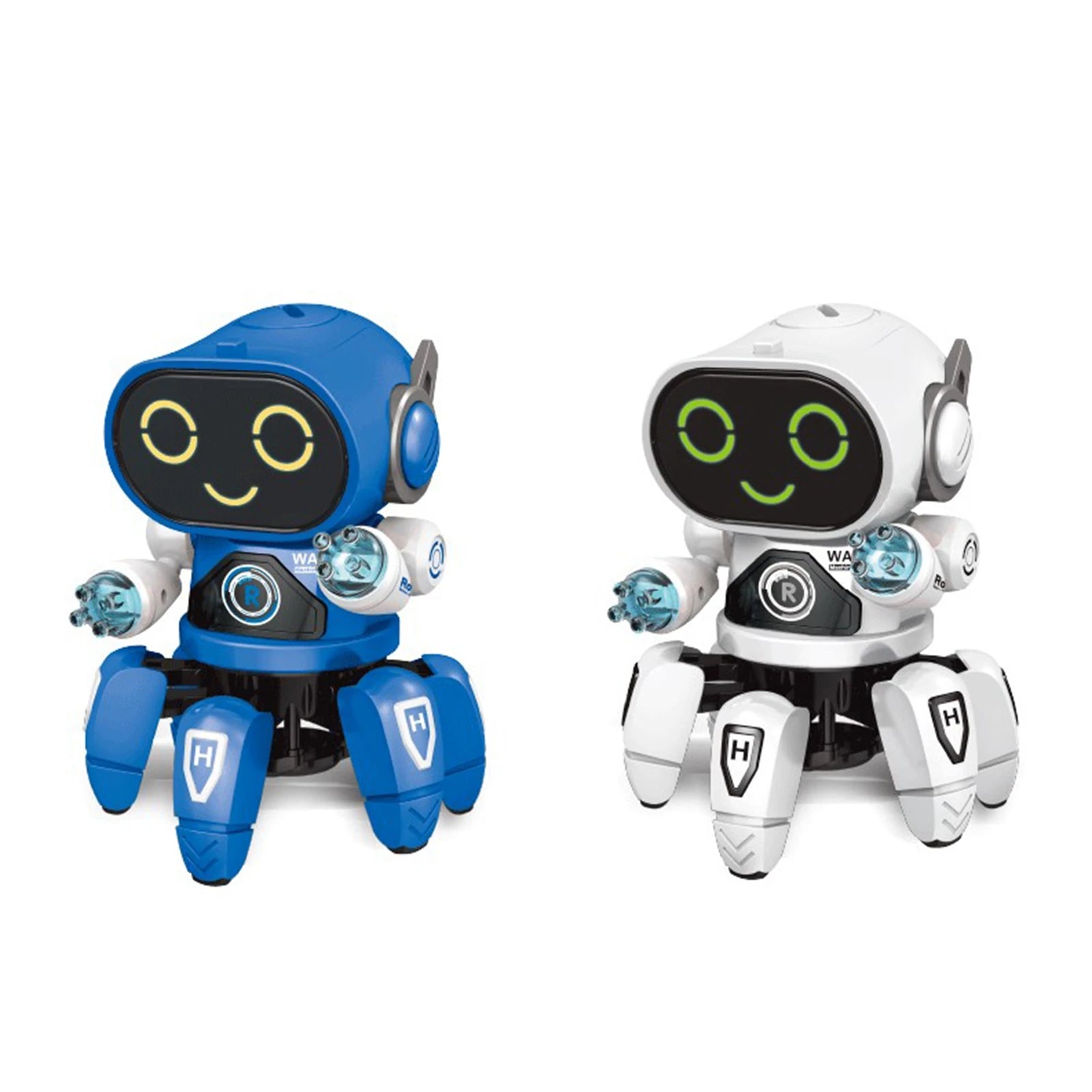 Children Robot  Electric Robot  Robot  Six Claws Plastic Intelligent Dancing Singing Light Electric Robot  for Boys - Daisan Mart