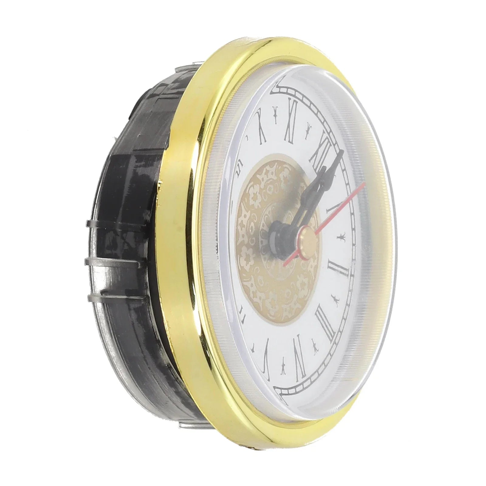 Đồng Hồ Nhôm 65MM Tùy Chỉnh, Viền Cao Su Đen Sang Trọng