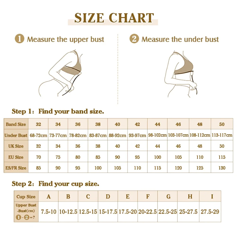 Wireless Push Up Bra For Women Big Size