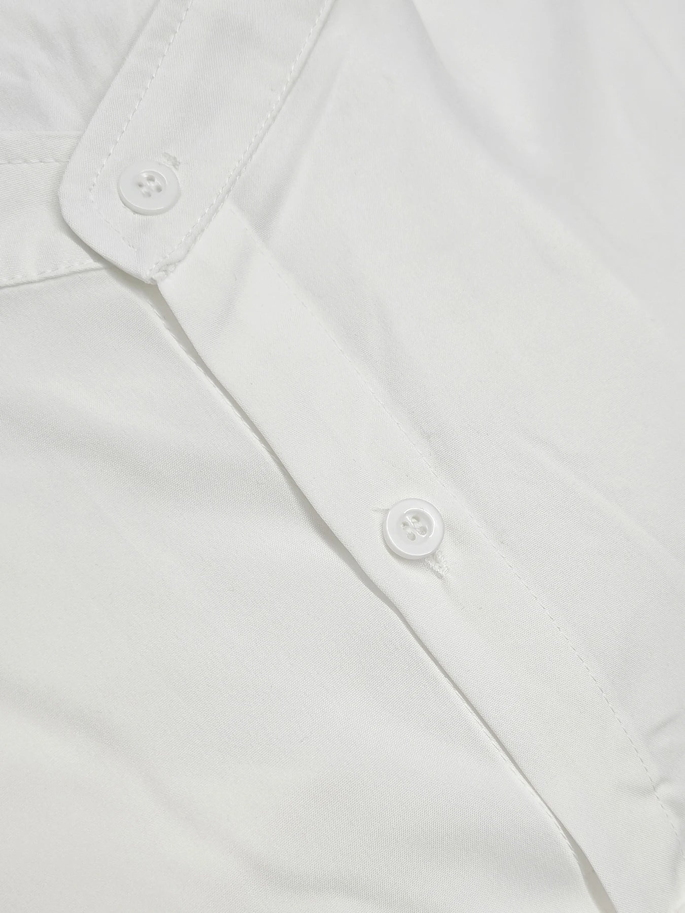 Áo Sơ Mi Nam Cổ Đứng Lịch Lãm Hè Công Sở Cao Cấp