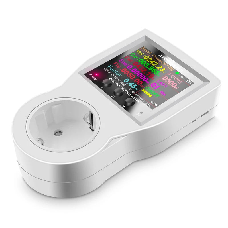 Ổ Cắm Thông Minh Đo Điện Năng WIFI Đa Chuẩn Quốc Tế