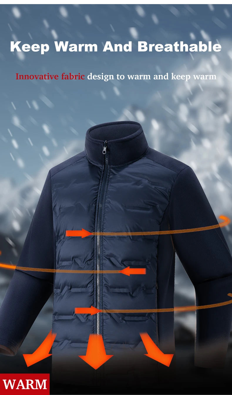Warm Windproof Duck Down Unisex Jacket