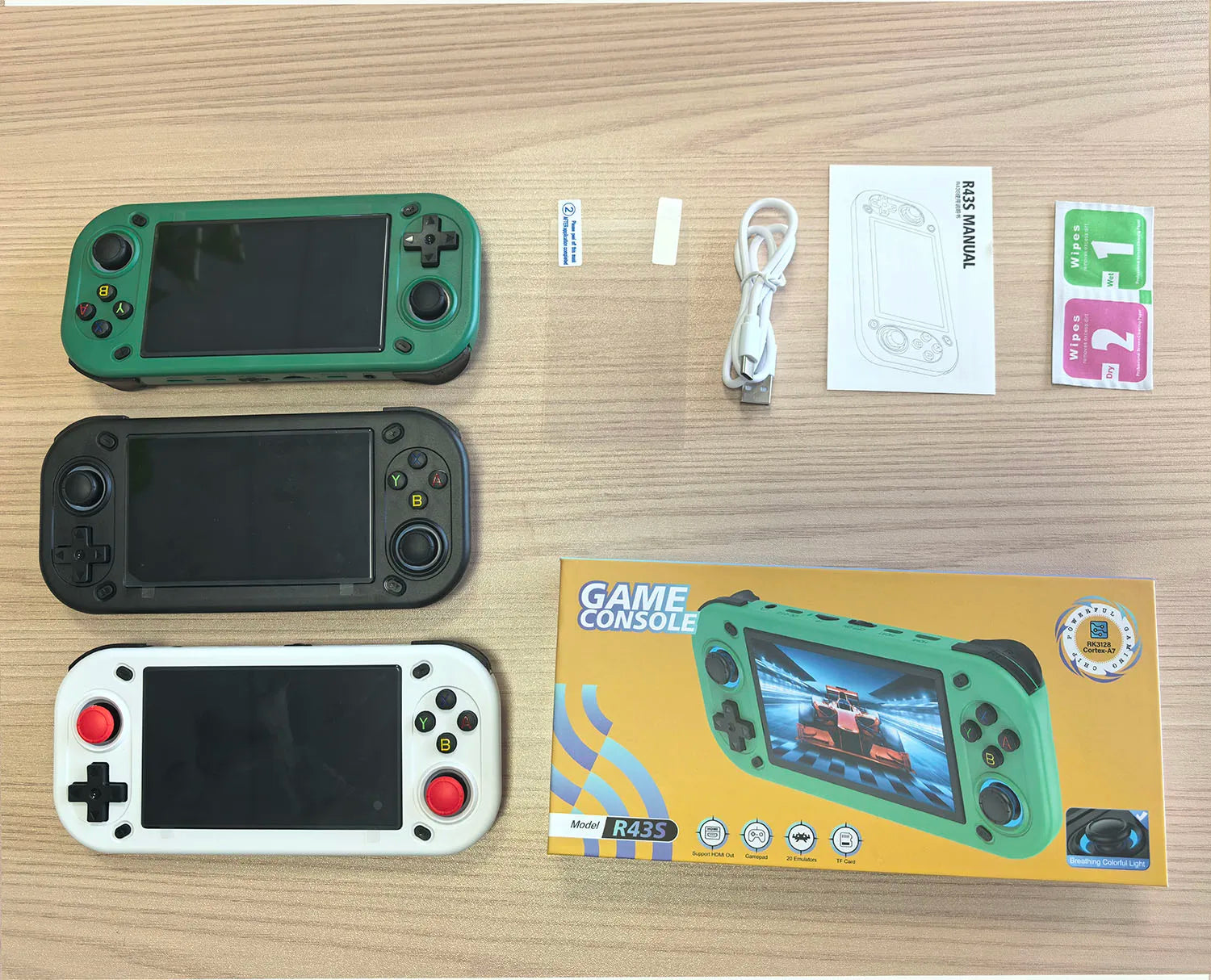 Máy Chơi Game Cầm Tay Retro FUNKIDDY R43S 4.3 HDMI - Daisan Mart