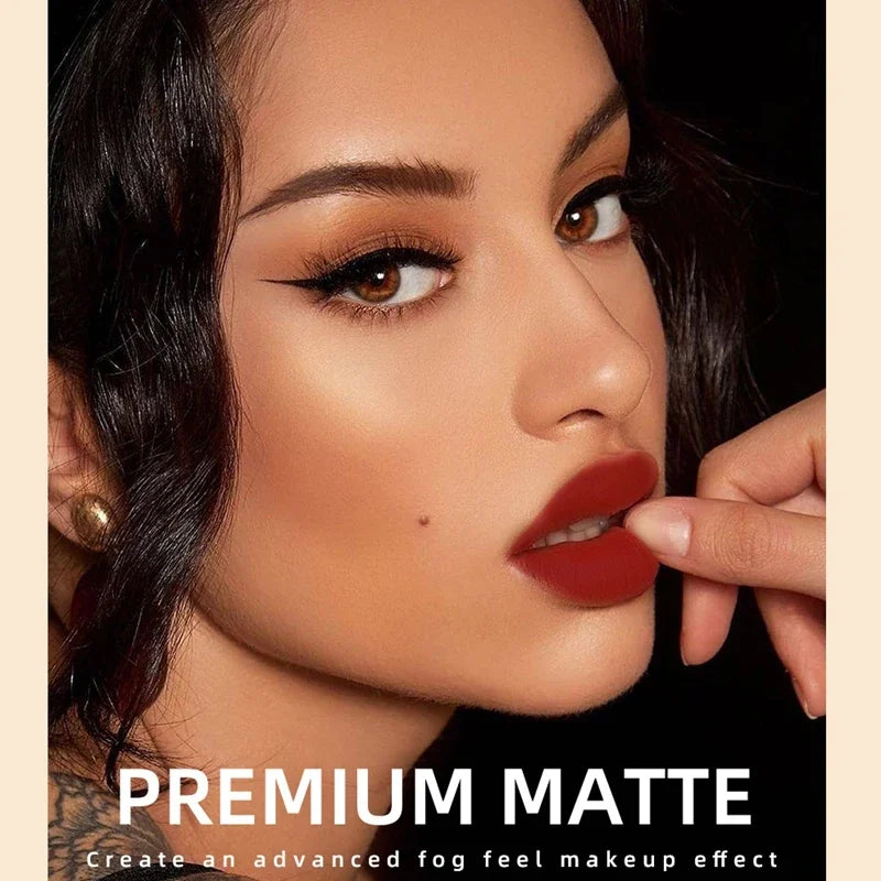 Long-lasting Matte Lipstick 24 Colors - Attractive &amp; Waterproof