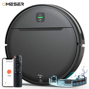 OMESER BR181 Robot Vacuum Cleaner Combo Mop 4KPa Suction Robotic WiFi/Voice Control Auto-Recharge Pet Hair Vacuum Cleaning Robot
