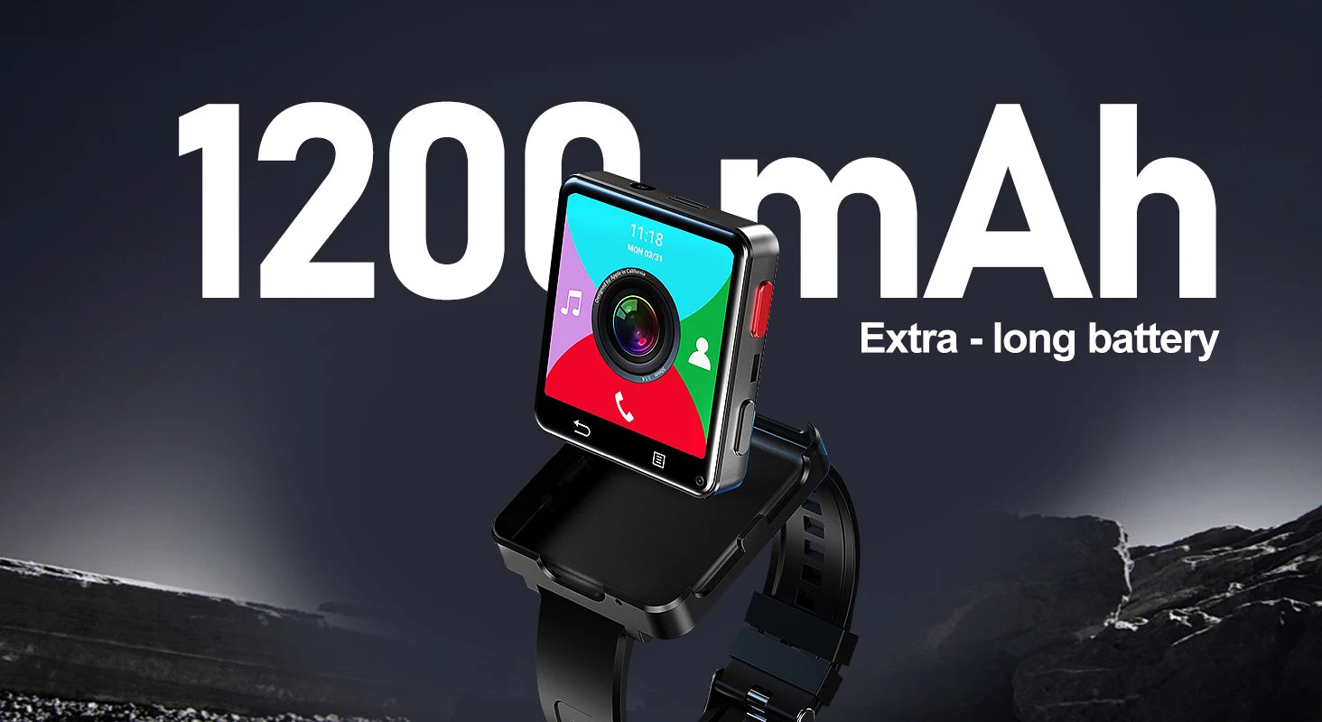 Đồng Hồ Thông Minh 4G Màn Hình Lớn 2.64 Android 11