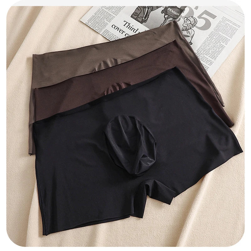 Sexy 3D Ultra Thin Cold Quick Dry Men's Underwear