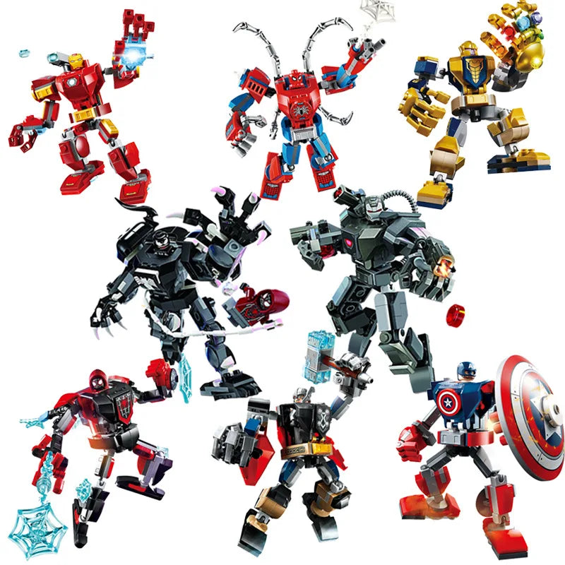 Bộ Lắp Ráp Siêu Anh Hùng Marvel 28cm 120 Mảnh