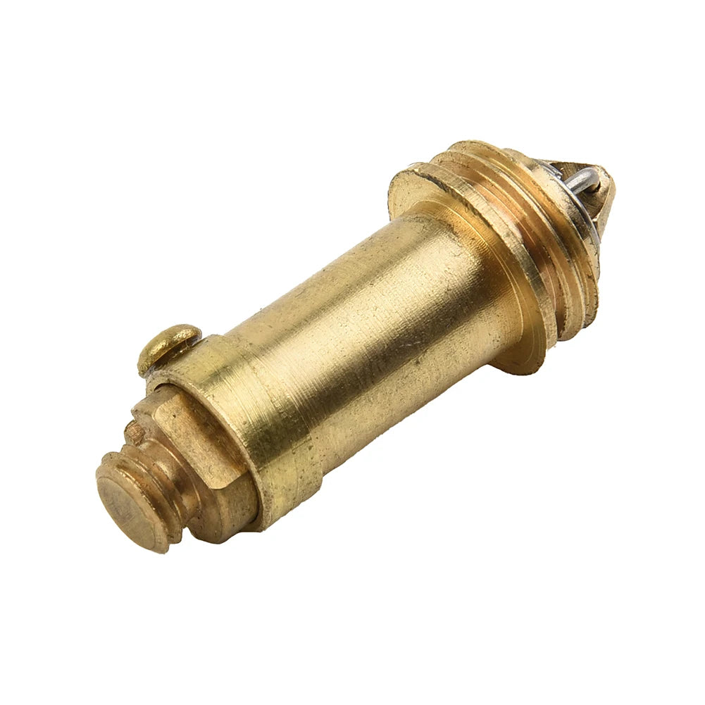 Spring Plug /Bounce Valve Bounce Plug Bath Waste Easy Pop Up Click Clack Plug Bolt For Basin Drain Stopper Floor Drain Fitting