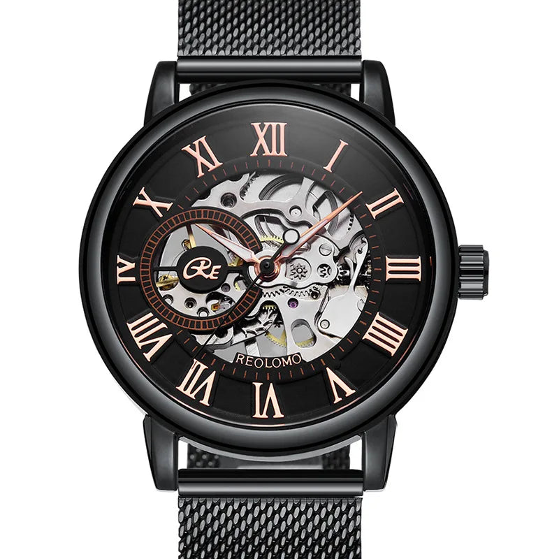 Đồng hồ cơ nam siêu nhẹ thời trang doanh nhân