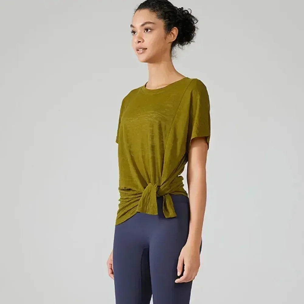 Áo Tập Yoga Nữ Mùa Hè - Thoáng Mát & Năng Động - Daisan Mart