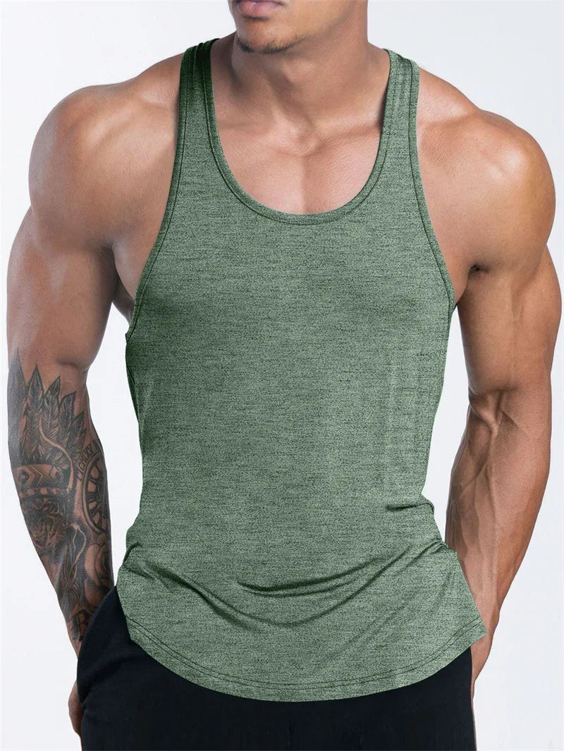 Áo ba lỗ nam thể thao thoáng khí siêu nhẹ tập gym - Daisan Mart
