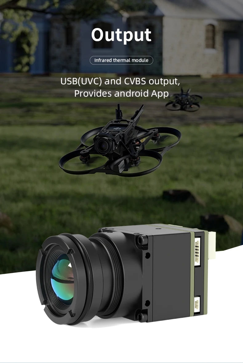 Máy Ảnh Nhiệt Hồng Ngoại FPV USB UVC 9.1mm LC201