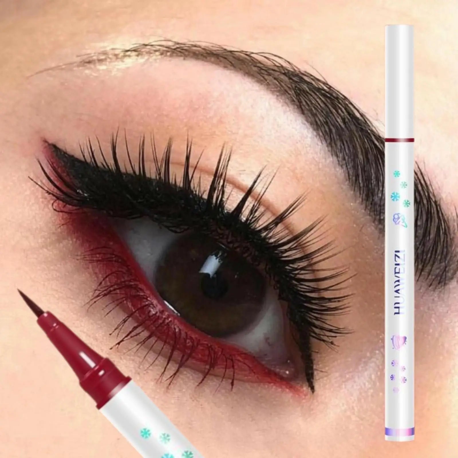Long Lasting Waterproof Matte Red Eyeliner