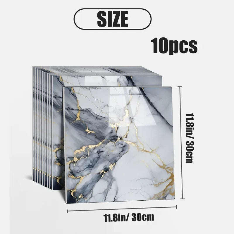 Miếng Dán Gạch 3D Vân Đá Cẩm Thạch Chống Nước - Daisan Mart
