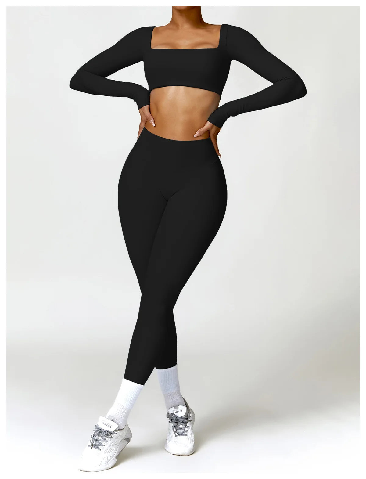 Áo Thể Thao Nữ Dài Tay Tập Gym Yoga Chạy Bộ Năng Động - Daisan Mart