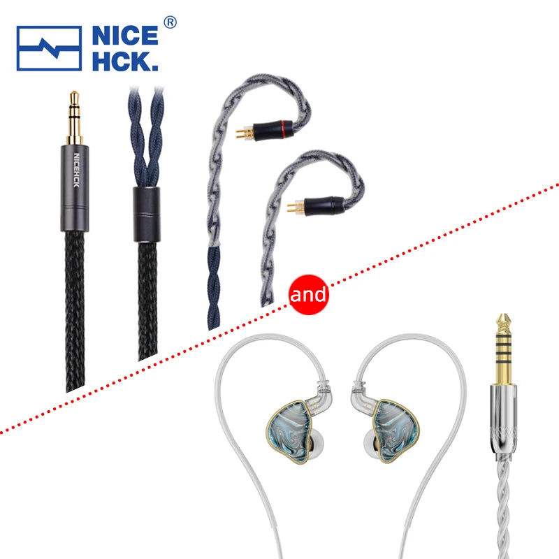 NICEHCK NX7MK4 MK4 Stabilized Wood HIFI Earbud 7 Driver Units Hybrid Audiophile Earphone With Replaceable Tuning Filters IEM MK3 - Daisan Mart