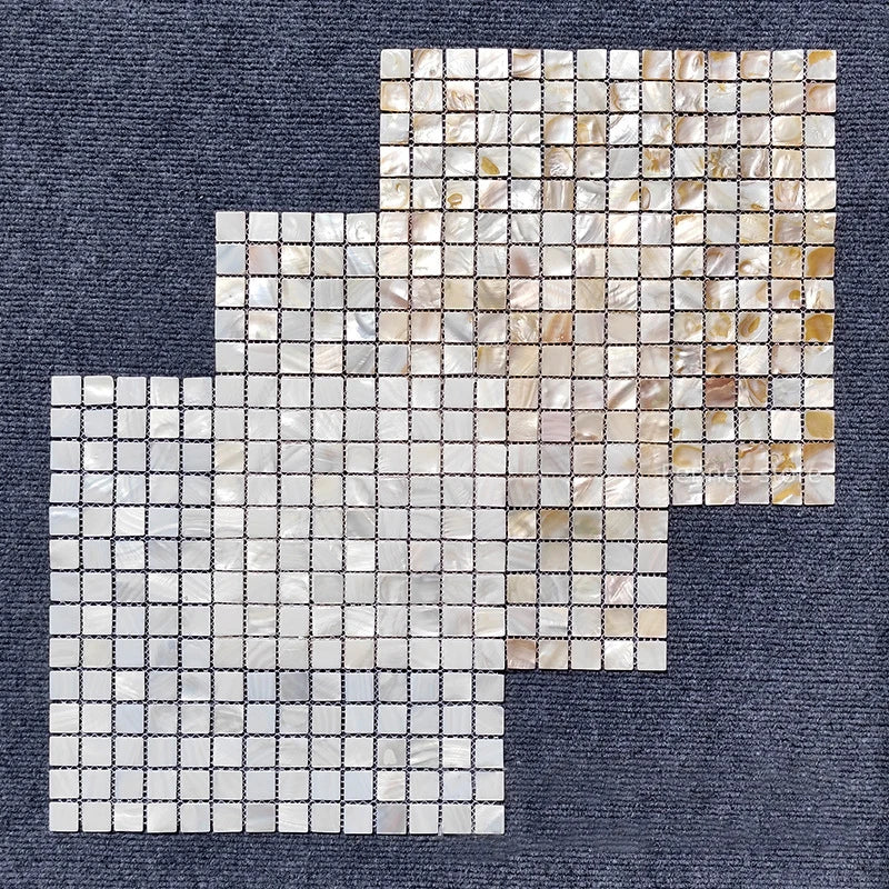 Gạch Mosaic Vỏ Sò Tự Nhiên 30cm - Trang Trí Tường