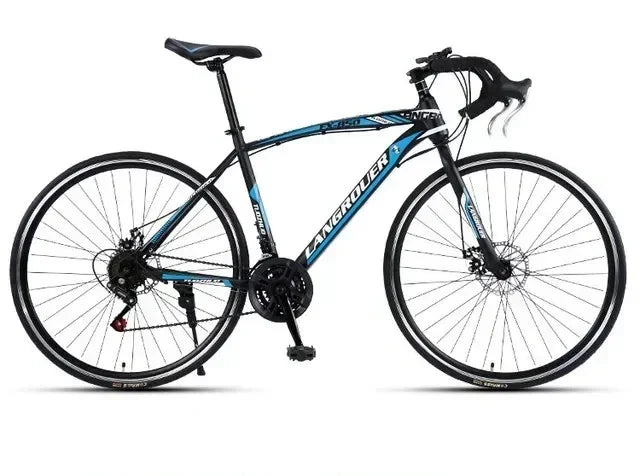 27/30 speed Bending Road Bike 700C Variable Speed ​​Adult Male Female Student Dual Disc Brake Bike Racing mountainbike