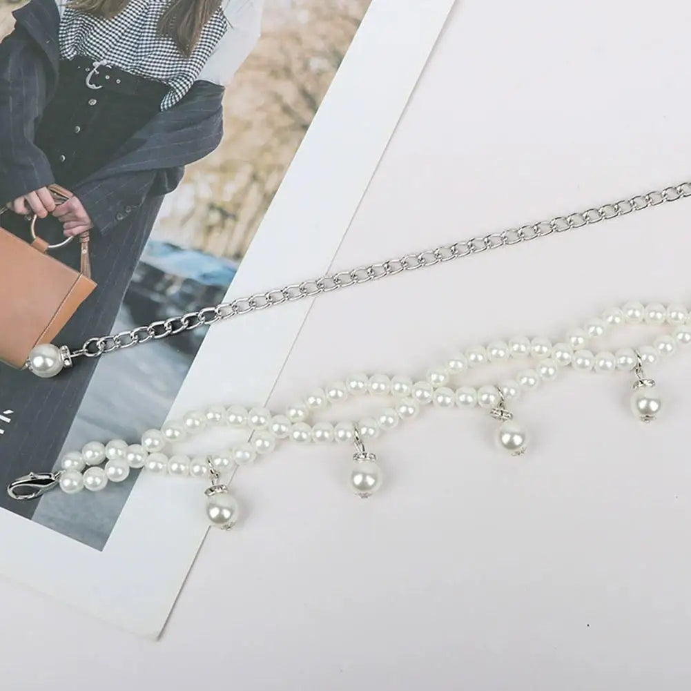 Thắt Lưng Ngọc Trai Nhiều Lớp Phong Cách Hàn Quốc