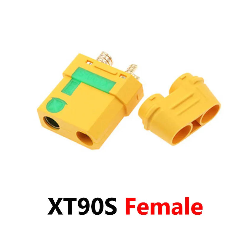 XT30PB XT60 XT60E XT60H XT90 XT90H XT90I XT90S XT90E T Plug Lithium Battery Socket Connector Male Female Gold Plated Banana Plug
