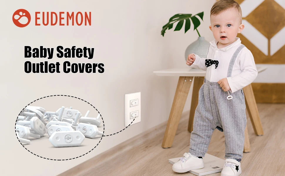 EUDEMON 20pcs Chile/Brazil EU Universal Power Socket Outlet Plug Protective Covers Anti Electric Baby Safety Protector