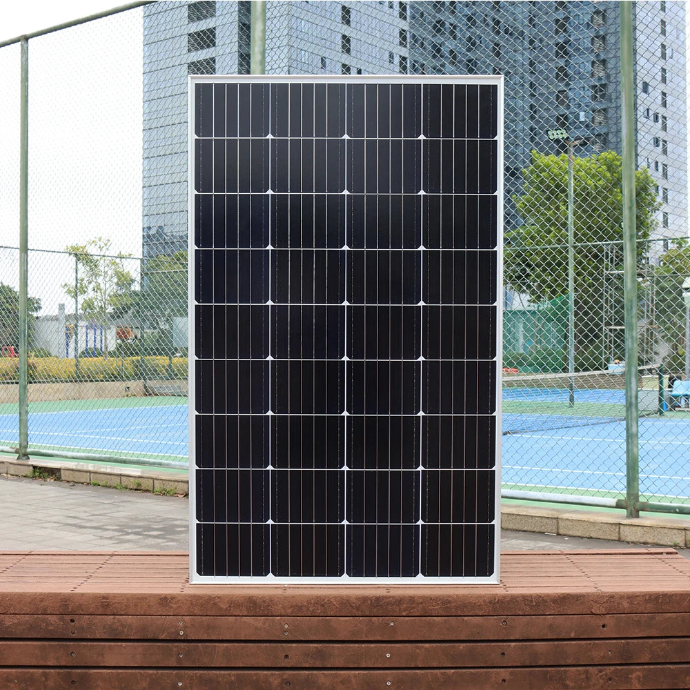 XINPUGUANG Rigid Glass Solar Panel Monocrystalline 10W 25W 50W 100W 200w Power Generation PV Panel charge paneles solares