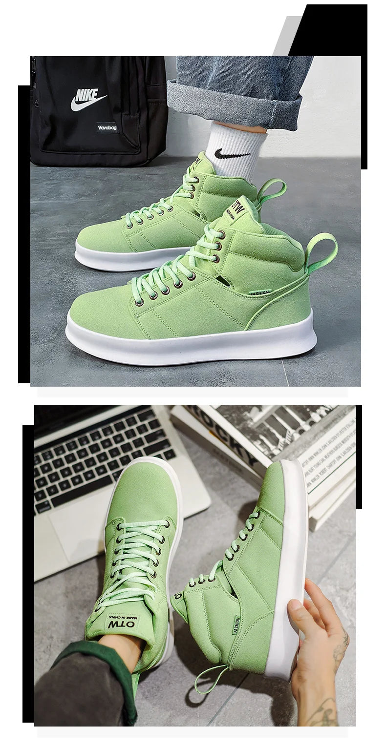 Giày Trượt Ván Đỏ Nam Suede Thời Trang Casual 50 kí tự