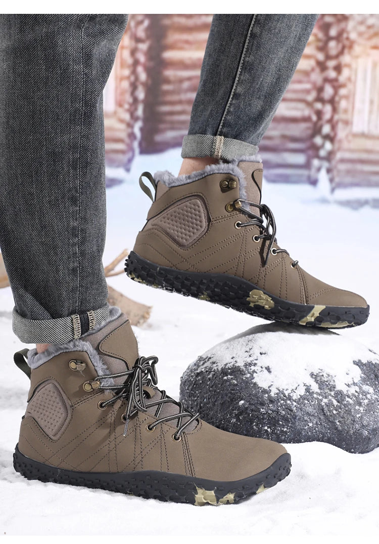 Zero Drop Warm Waterproof Unisex Winter Shoes