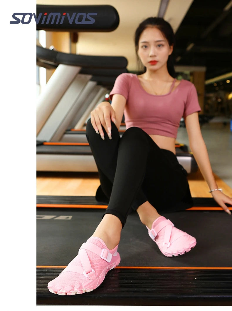 Giày Chạy Bộ Tối Giản Nam Nữ Đế Mỏng Rộng Ngón