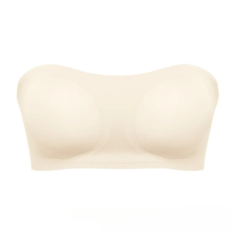 Women's Wireless Push-Up Bra Enhances Smooth Back Beauty