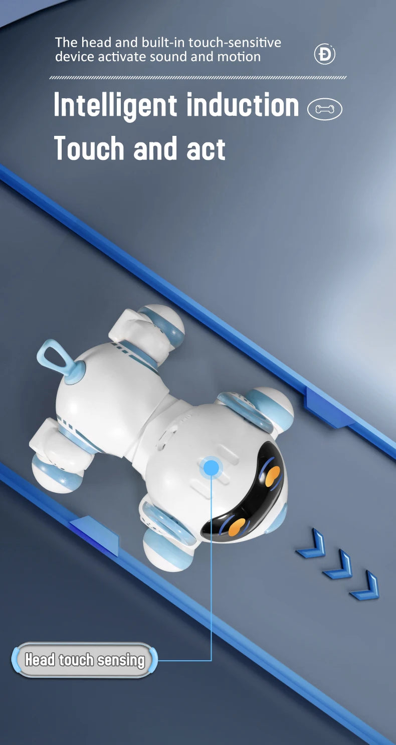 Smart Remote Controlled Musical Robot Dog for Kids