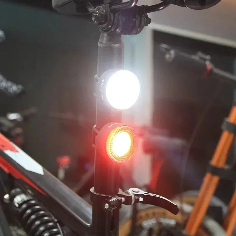 BUCKLOS LED Waterproof USB Bicycle Light 1100mAh