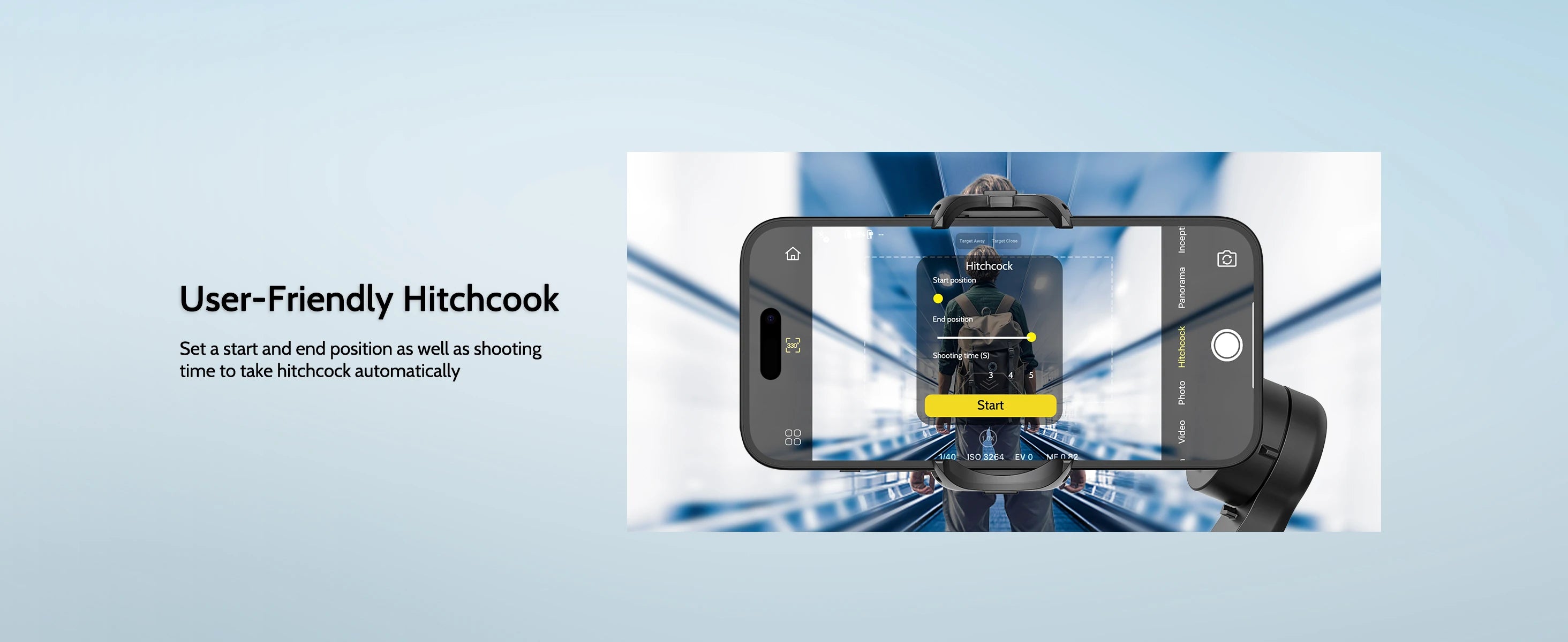 AOCHUAN Smartphone Gimbal Stabilizer OLED screen with LED lights 3-axis gimbal Stabilizer for Android and iPhone Smart XproBlack