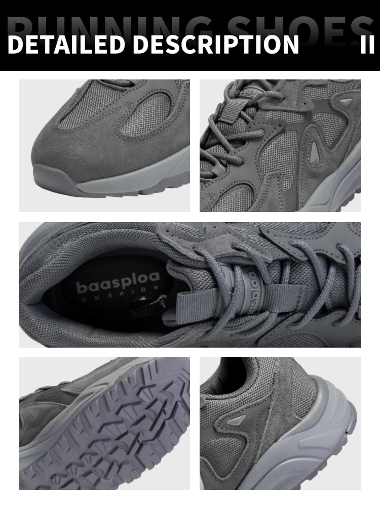 Giày Thể Thao Nam Baasploa Thoáng Khí Chống Trượt