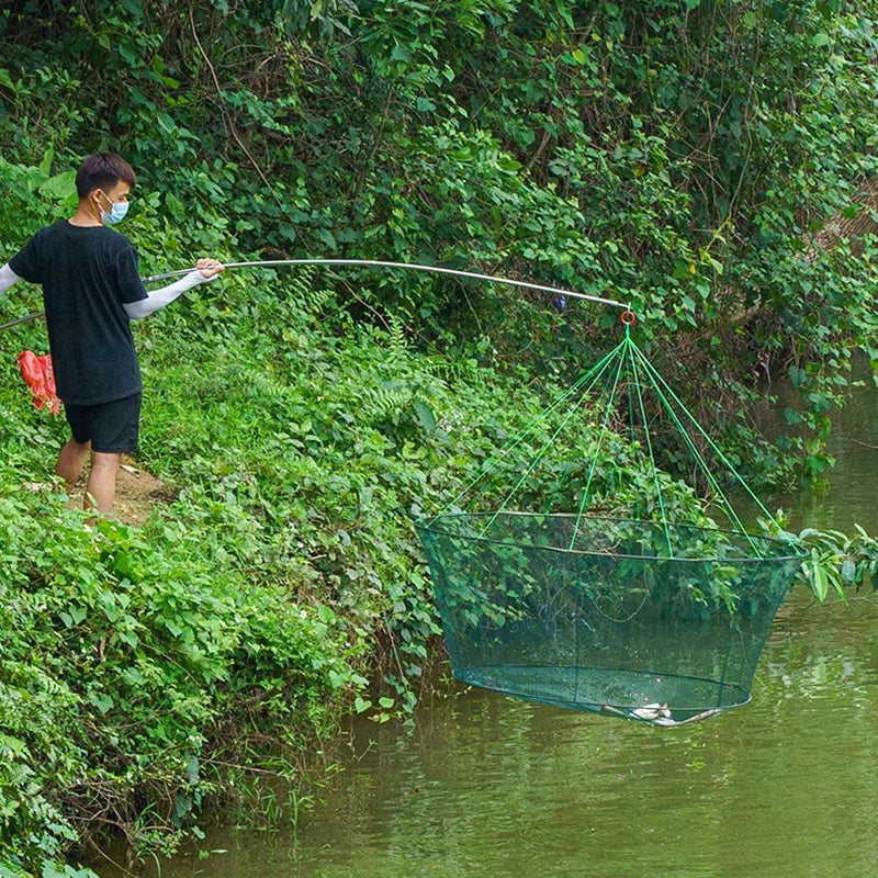 Foldable Shrimp and Crab Net - Multi-purpose Fish and Shrimp Trap