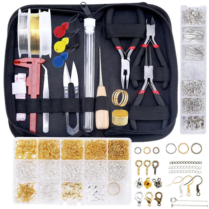Jewelry Making Kit: Hooks, Bracelets, Beads &amp; Accessories
