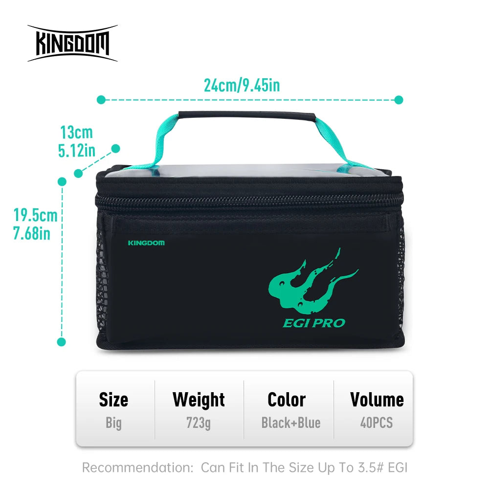 Túi Cần Câu Đựng Mồi Câu Mực & Lure Cứng 6/12/40 Pcs