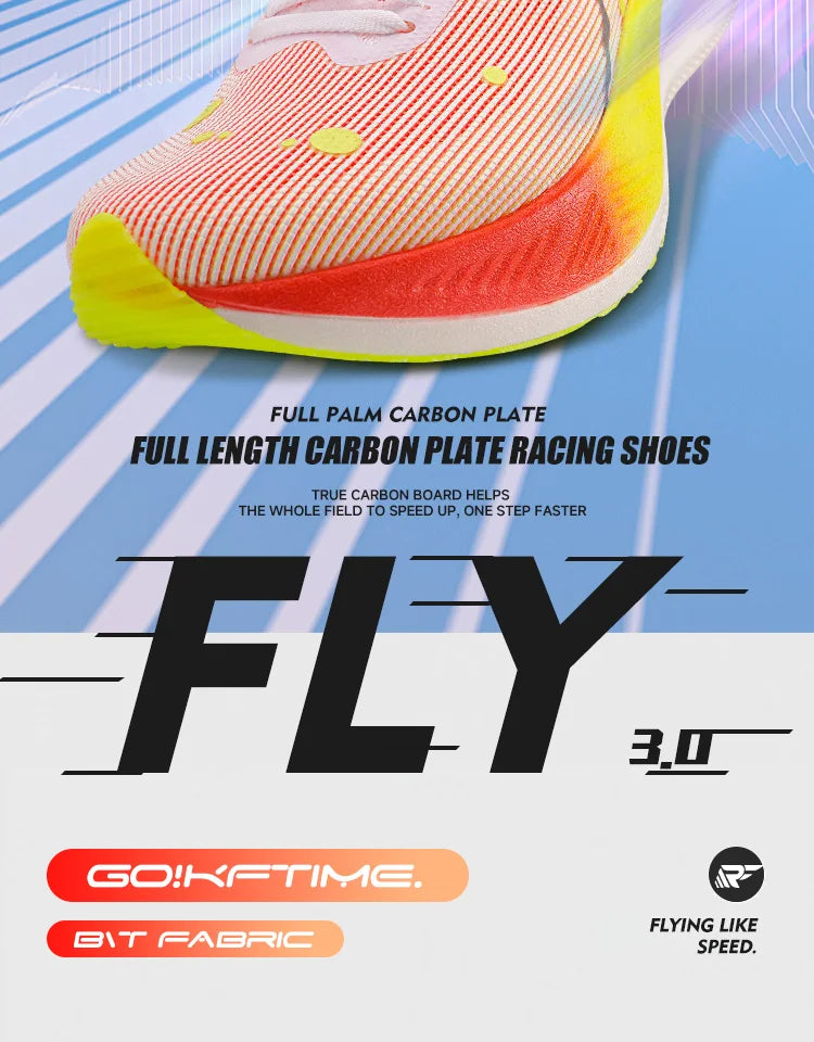 IRUNSVAN Anti-Slip Carbon Running Shoes For Men