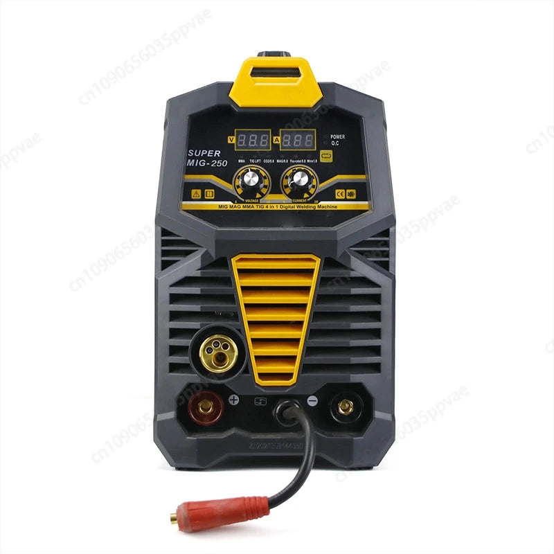 4 in 1 MIG MMA TIG Welder Gas and Gasless Dual Mode Portable Welder 200A 220V Suitable for Home and Car Repair Lightweight - Daisan Mart