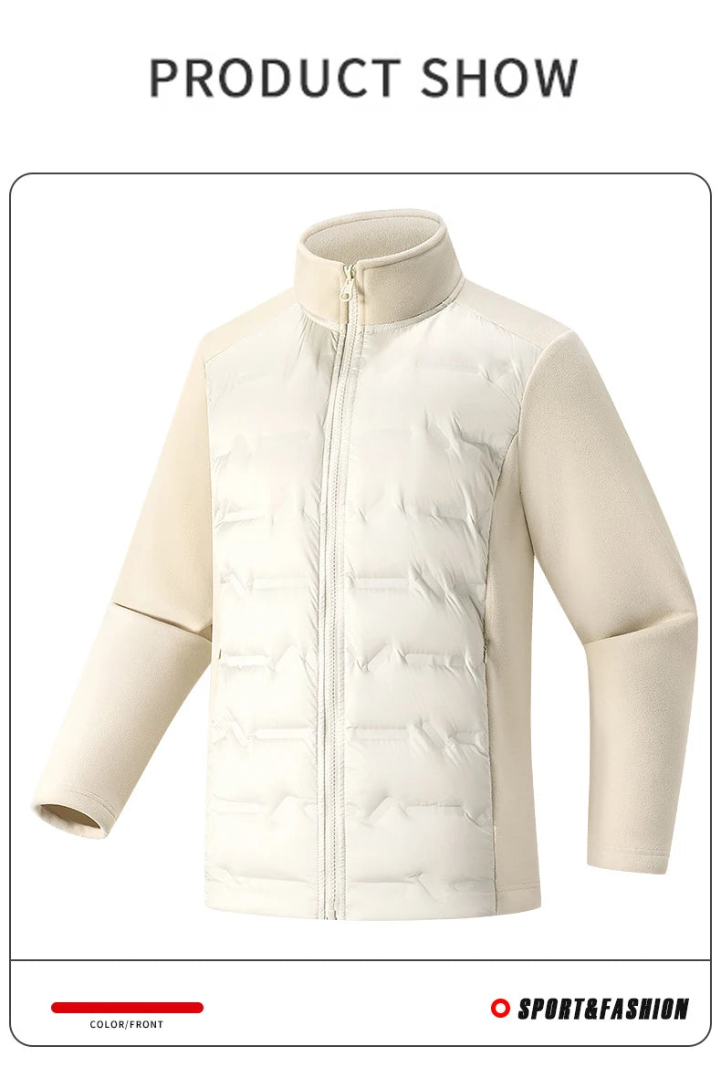 Warm Windproof Duck Down Unisex Jacket