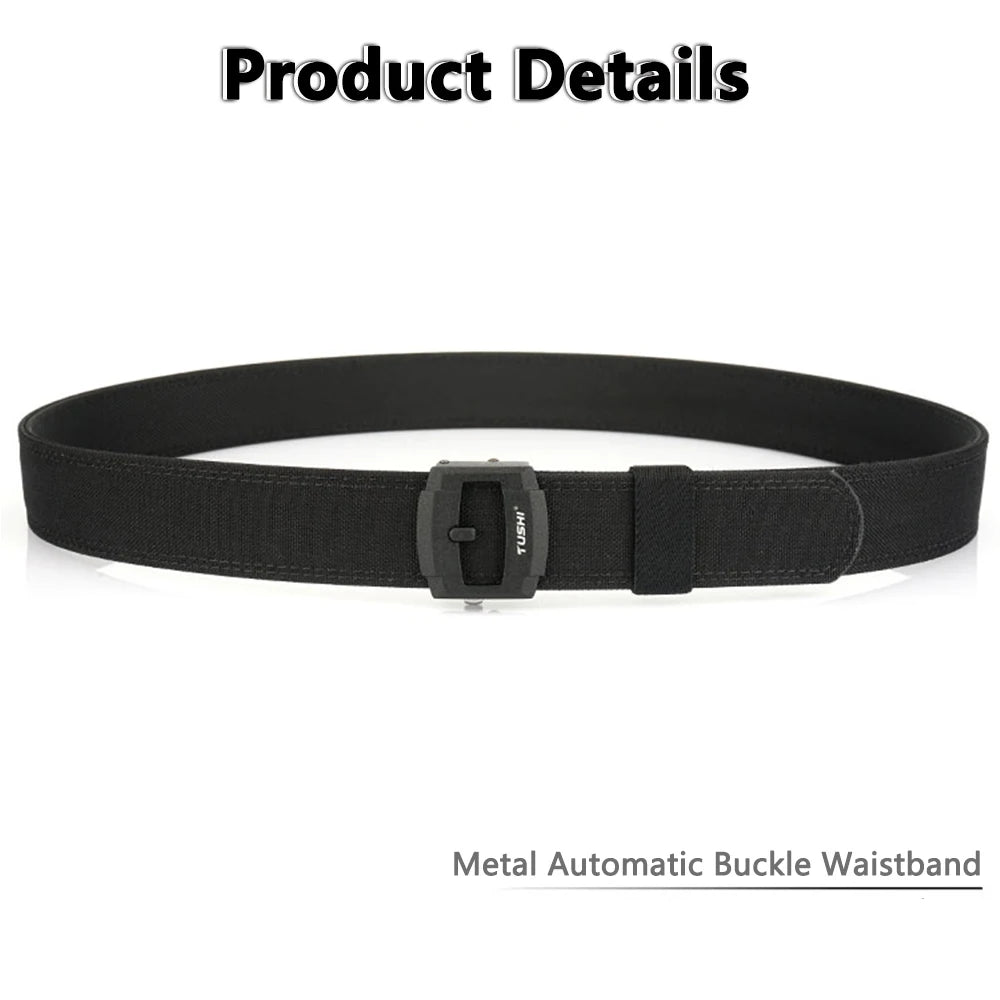 Thắt Lưng Nam Nữ TUSHI Thời Trang Đa Năng Canvas Thoáng Khí