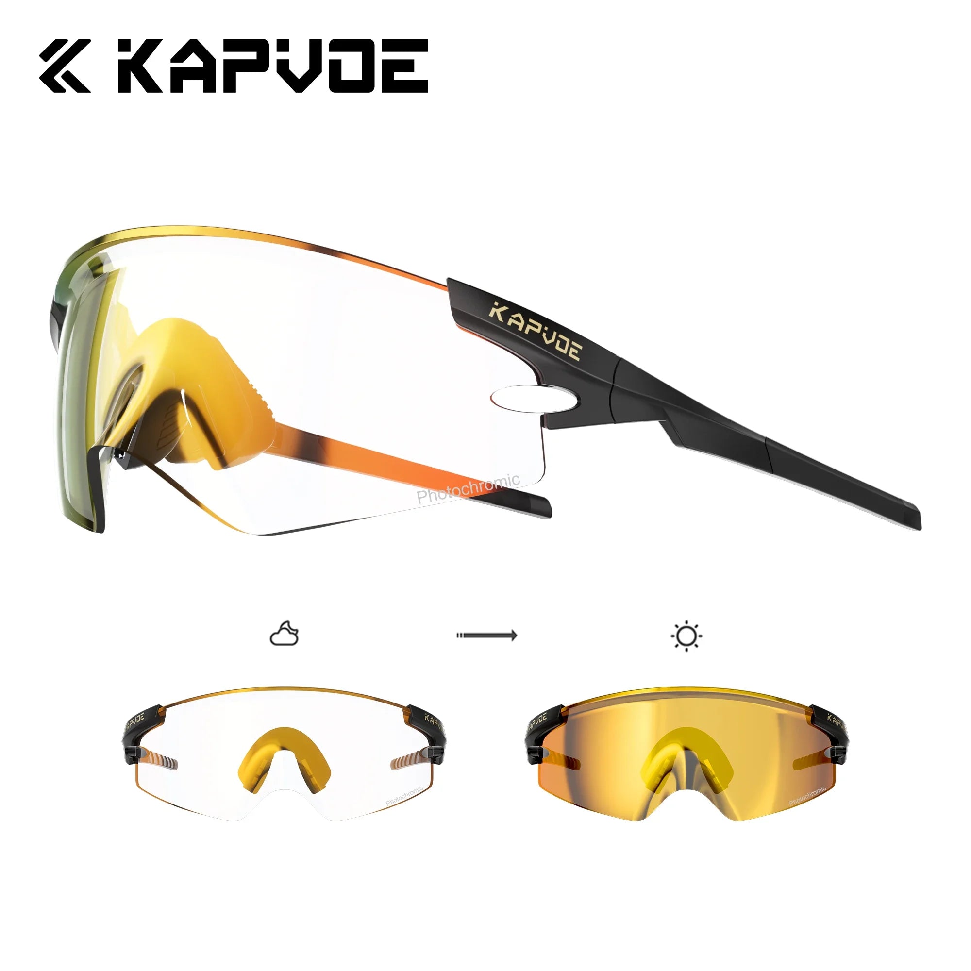 Kính Đạp Xe Kapvoe 2025 - Phong Cách & Bảo Vệ - Daisan Mart