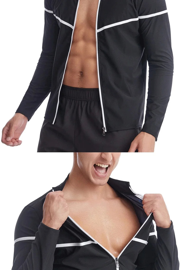 Áo Sauna Nam Naisstoo Giảm Cân, Đốt Mỡ, Tập Gym - Daisan Mart