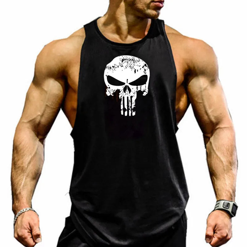 Men's Bodysuit Gym T-Shirt, Gym Tank Top, Breathable